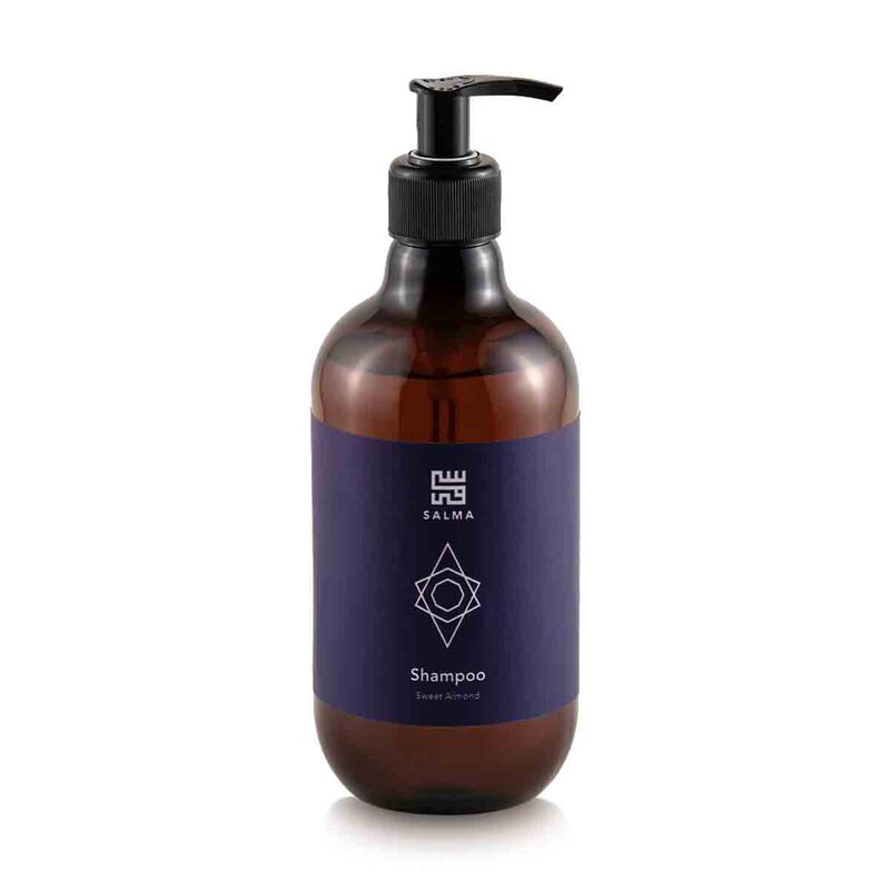 salma loves beauty salma sweet almond shampoo