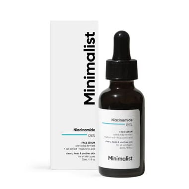 minimalist niacinamide 5% and ha face serum