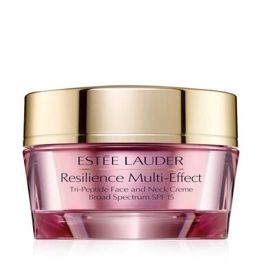 estee lauder resilience multieffect tripeptide face and neck creme spf 15  dry