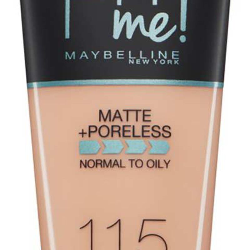 maybelline new york fit me  matte and poreless foundation