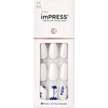 kiss kiss impress nails  tye dye kimm05c