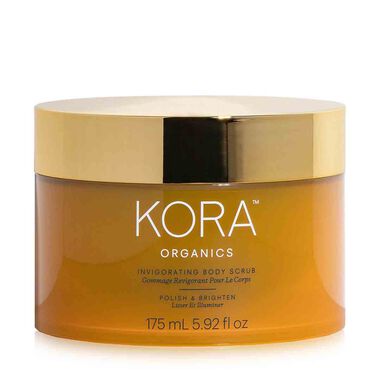 kora organics turmeric invigorating body scrub 175ml