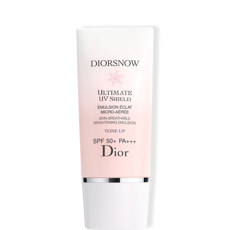 dior diorsnow ultimate uv shield tone up  tinted skincare  spf 50+ pa+++