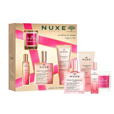 nuxe prodigieuse floral happy in pink set
