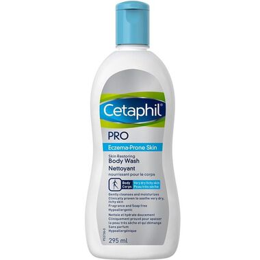 cetaphil cetaphil pro eczema prone skin body wash 295 ml