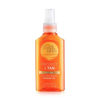 bondi sands protect and tan spf15 tanning oil 150ml