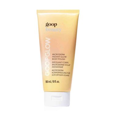 goop goopglow microderm instant glow body polish