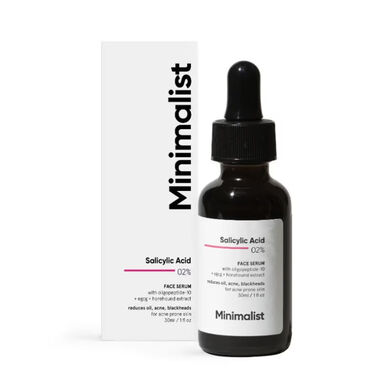 minimalist salicylic acid 2% face serum