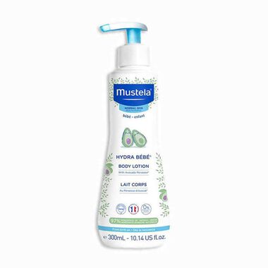 mustella moisturizing hydra bebe body lotion 300ml