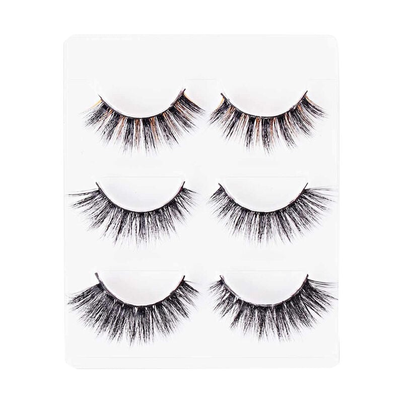 glossy make up 3d silk lash collection