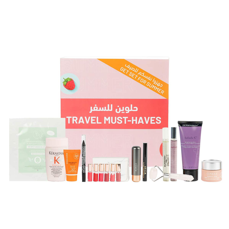 faces travel beauty musthaves box