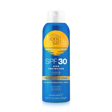 Sunscreen SPF 30 Aerosol Mist Spray Fragrance Free 160g