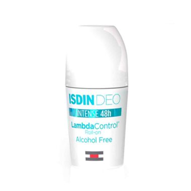 isdin lambda control alcohol free deo roll on 50ml