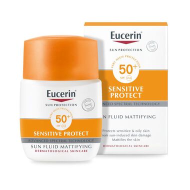 eucerin eucerin spf 50+ sun fluid mattifying 50 ml