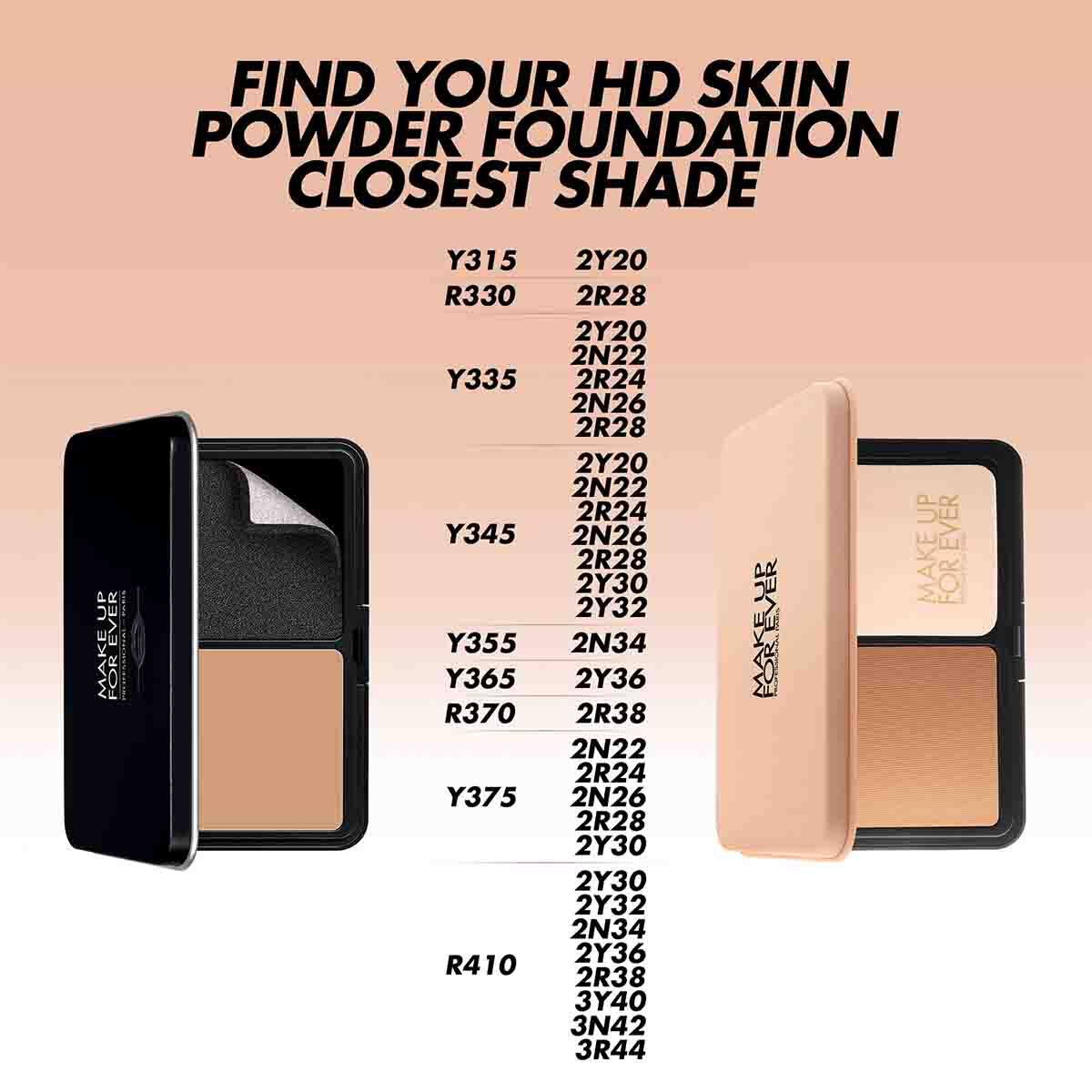 Make Up For Ever HD Skin Powder Foundation
