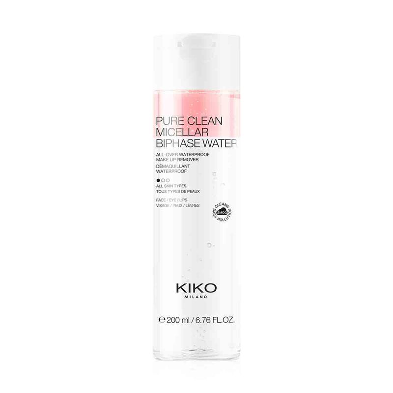 kiko milano pure clean micellar biphase water 200ml