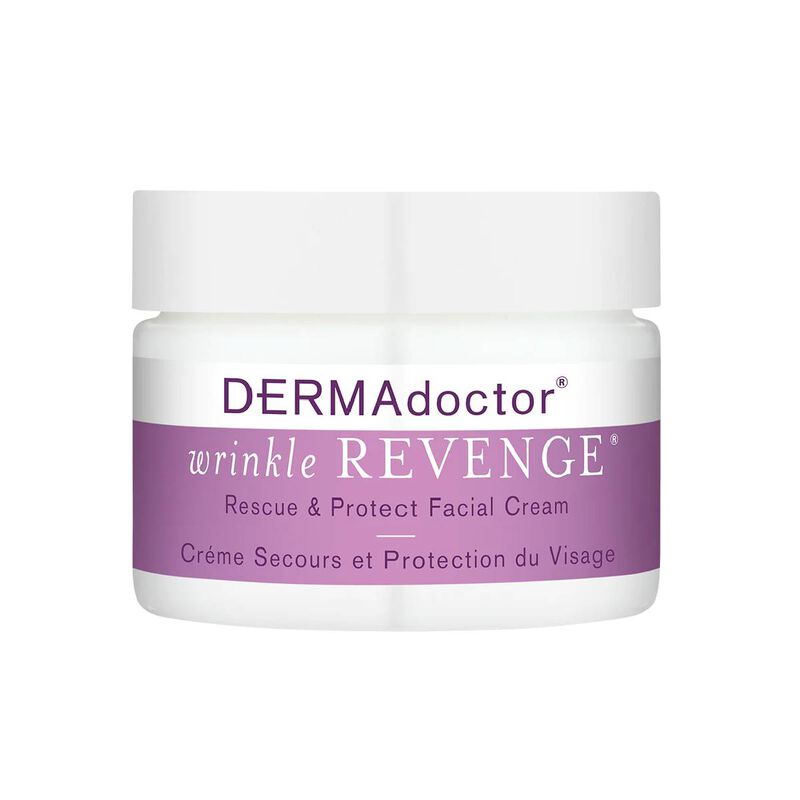 dermadoctor wrinkle revenge rescue & protect facial cream