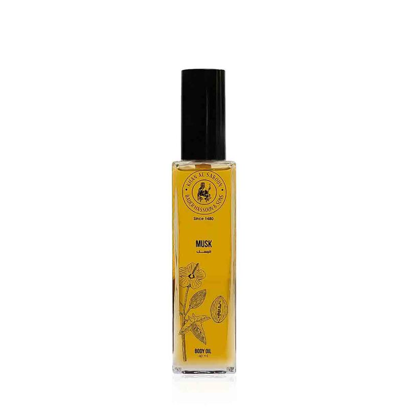 khan al saboun organic musk / oud aromatherapy body oil perfume