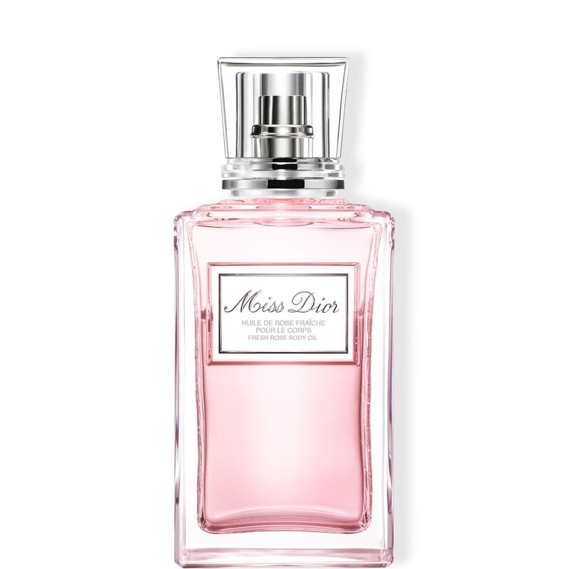 dior miss dior fresh rose body oil 100ml