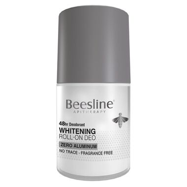 beesline whitening roll on deodorant (men)  zero alu  silver power  frag free