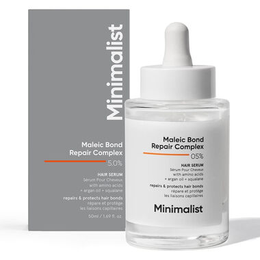 minimalist maleic bond repair complex 5% hair serum