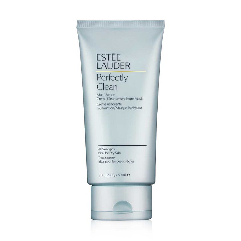 estee lauder perfectly clean multi action creme cleanser  moisture face mask