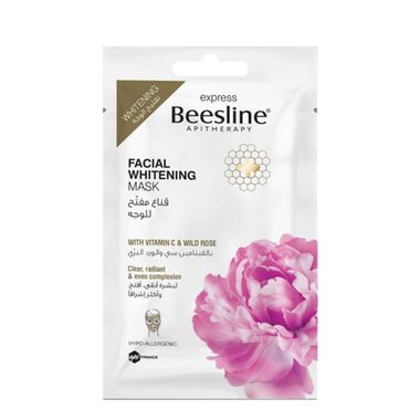 beesline facial whitening mask  box