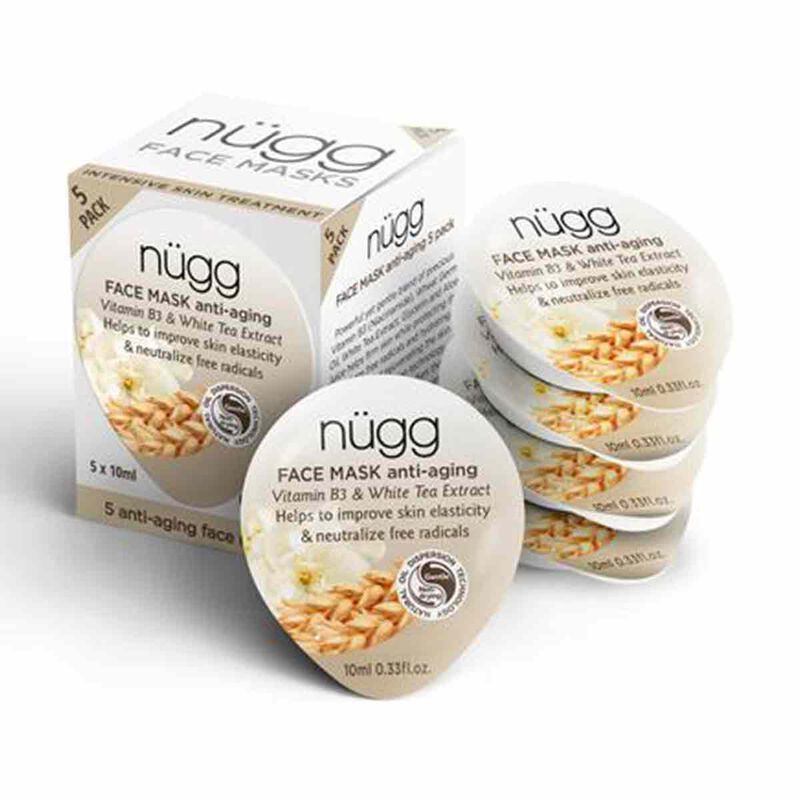 nugg antiaging face mask 5pack