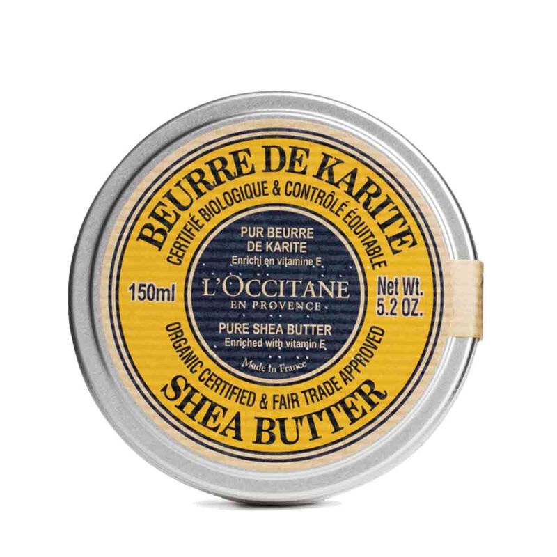 l'occitane 100% organic shea butter 150ml