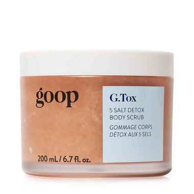 goop g.tox 5 salt detox body scrub