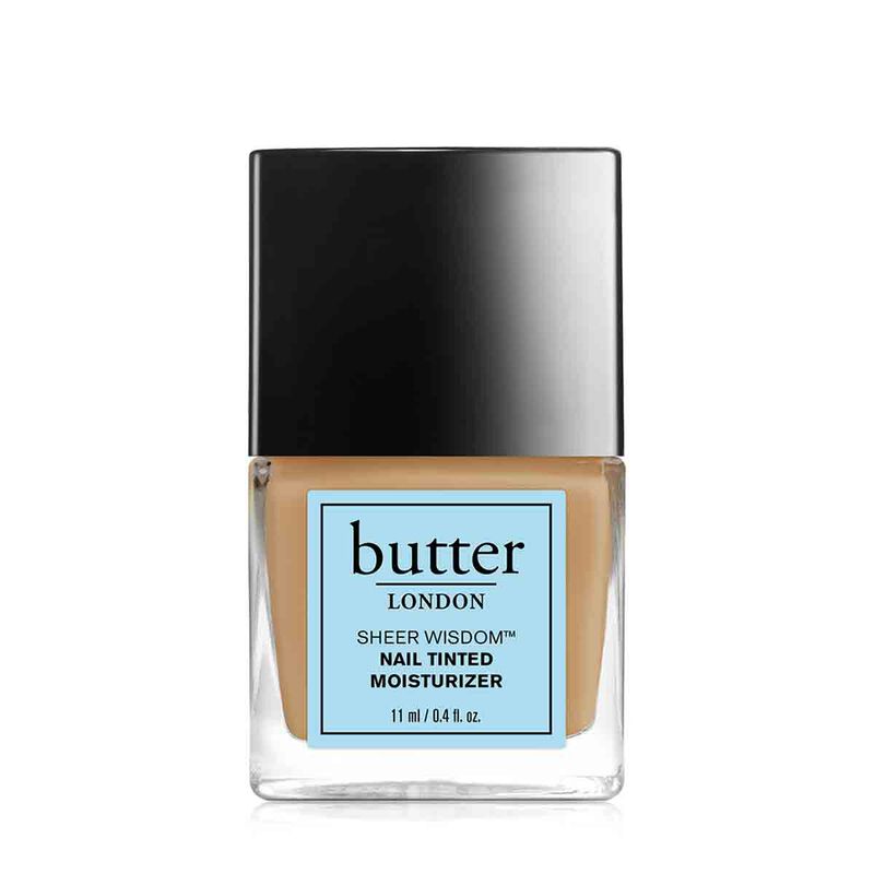 butter london sheer wisdom™ nail tinted moisturizer