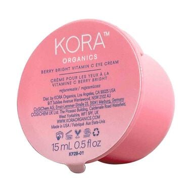 kora organics berry bright vitamin c eye cream refill 15ml