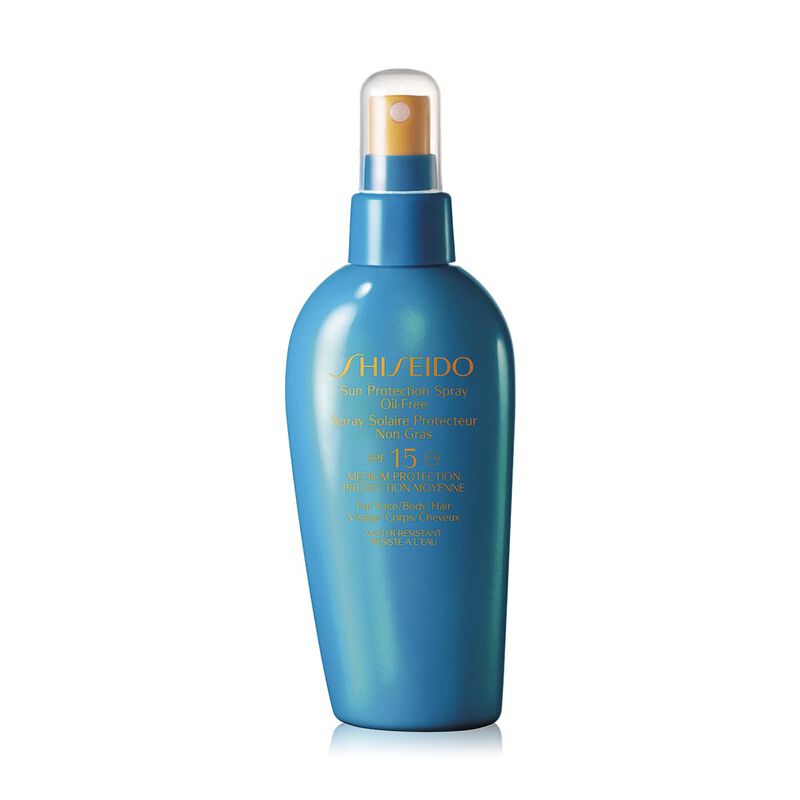 shiseido sun protection spray oilfree spf15 1