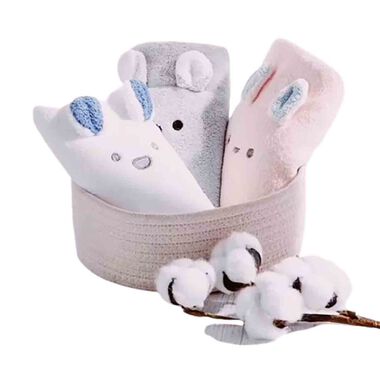 Mico Fiber Towel - Kids (Cream)