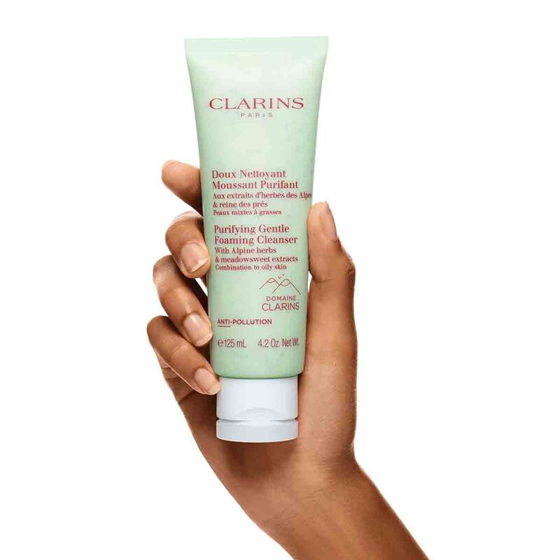 Gentle Foaming Purifying Cleanser 125ml clarins gentle foaming purifying cleanser 125ml