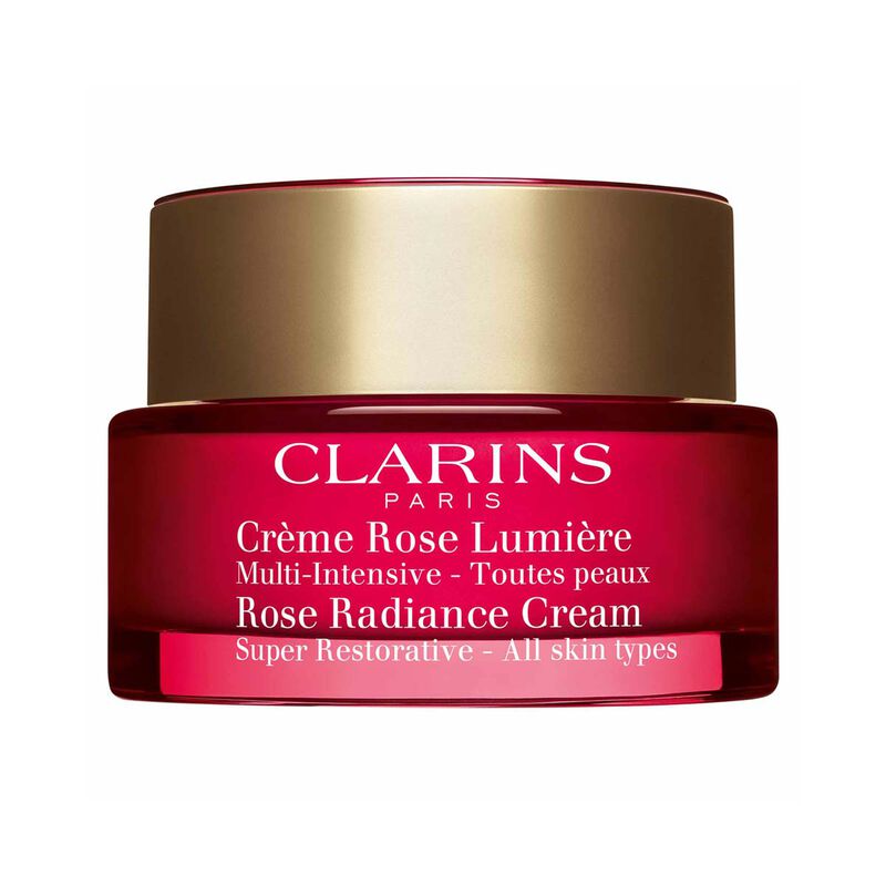 clarins super restorative rose radiance cream