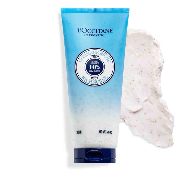 l'occitane shea butter ultra rich body scrub