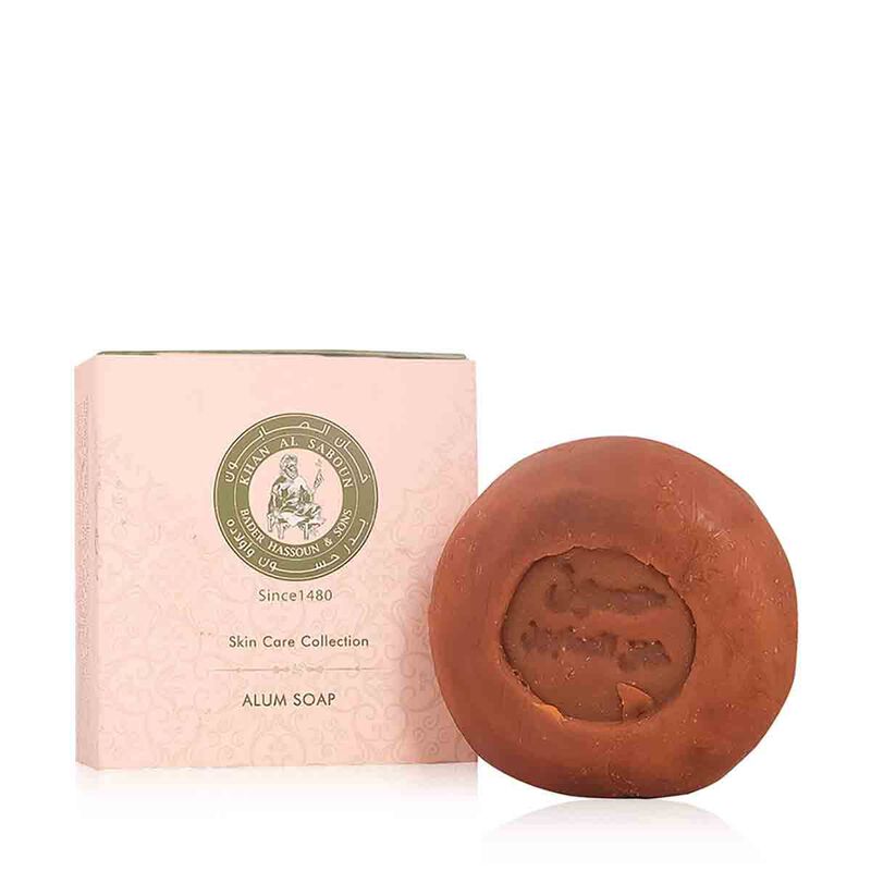 khan al saboun organic alum honey skincare soap