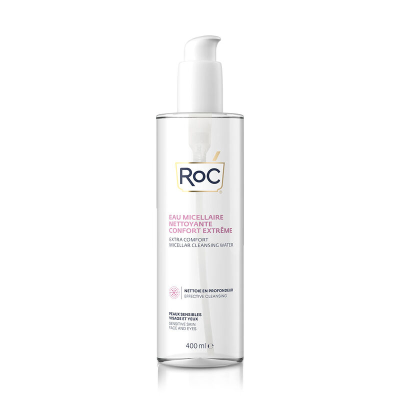 roc micellar extra comfort cleansing water 400ml