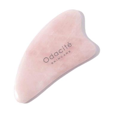 odacite crystal contour gua sha rose quartz