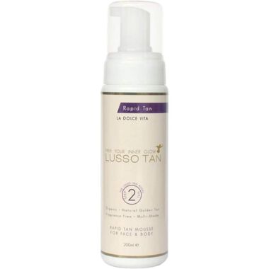 lusso tan rapid tanning mousse