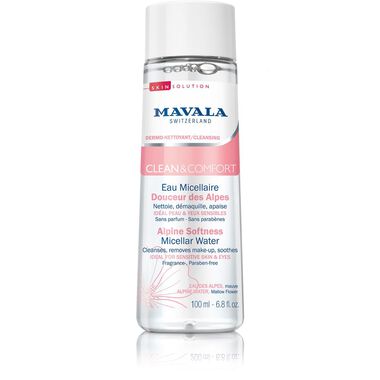 mavala swiss skin solution clean and comfort alpine micellar water