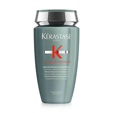 kerastase genesis homme bain de masse thickening shampoo for weakened hair, 250ml