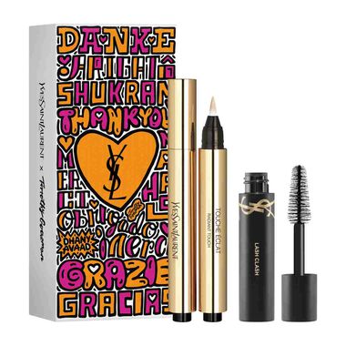 touche eclat concealer + mini mvefc mascara gift set