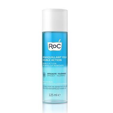 roc double action eye makeup remover 125ml