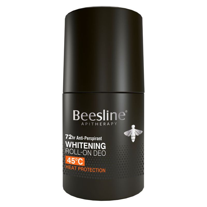 beesline whitening roll on deodorant 45 c heat protection