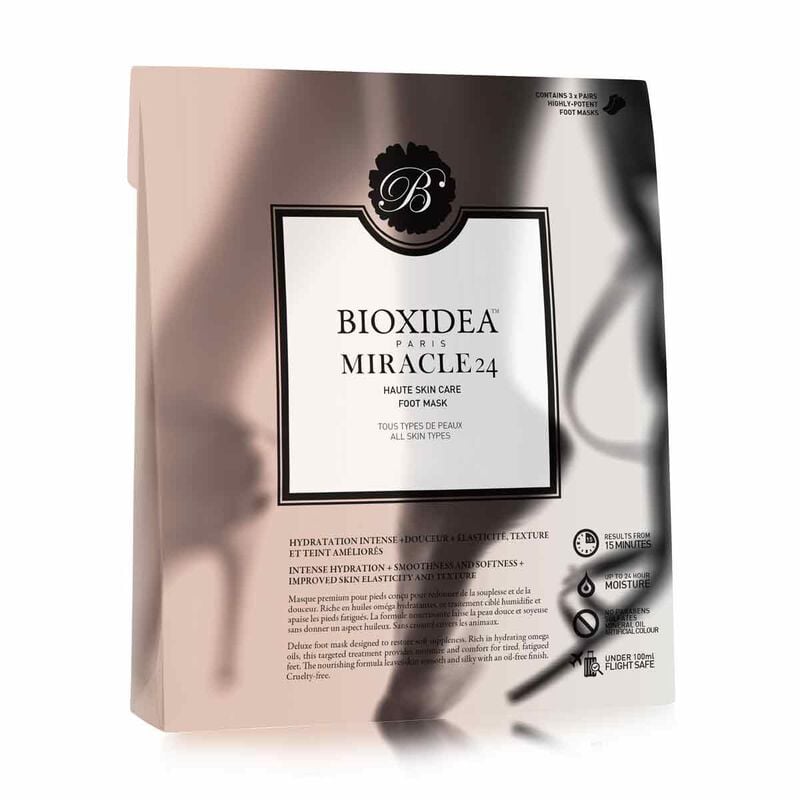 bioxedia miracle24 haute skin care for foot mask