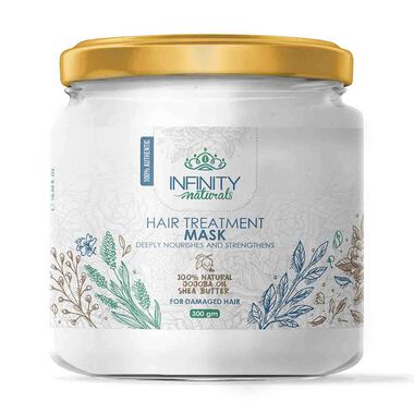 infinity natural infinity naturals hair treatment mask 100 % natural jojoba oil  & shea butter