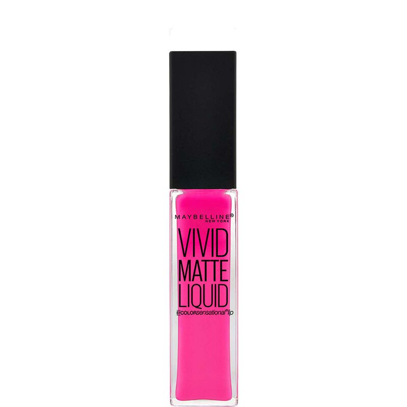 maybelline new york color sensational vivd matte lipstick