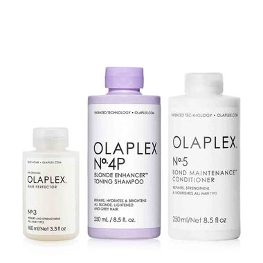 olaplex olaplex blonde enhancer routine